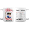Personalized Anniversary Calendar Mug JL147 30O28 1