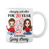 Personalized Couple Anniversary Mug JL152 32O28 thumb 1
