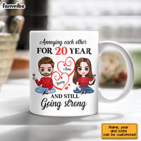 Personalized Couple Anniversary Mug JL152 32O28 thumb 1