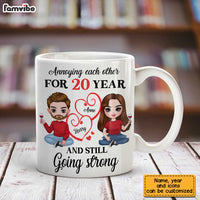 Personalized Couple Anniversary Mug JL152 32O28 thumb 1