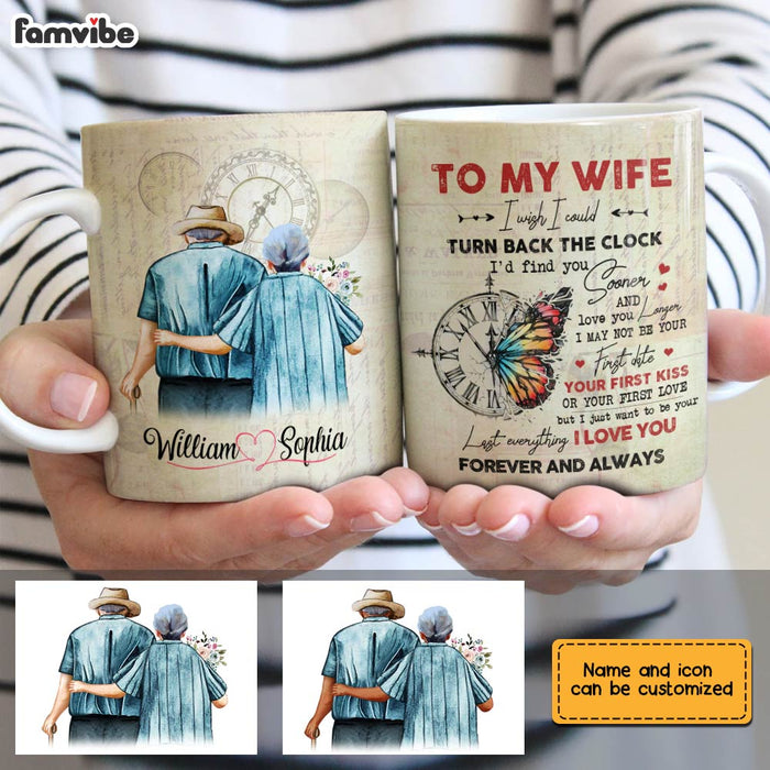 Personalized Wife Turn Back The Clock Mug JL163 32O28 1