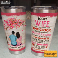 Personalized To My Wife Steel Tumbler JL1311 30O31 thumb 1