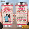 Personalized To My Wife Steel Tumbler JL1311 30O31 1