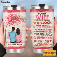 Personalized To My Wife Steel Tumbler JL1311 30O31 thumb 1