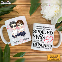Personalized Spoiled Wife Mug JL151 30O28 thumb 1