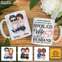 Personalized Spoiled Wife Mug JL151 30O28 thumb 1