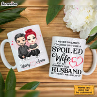Personalized Spoiled Wife Mug JL151 30O28 thumb 1