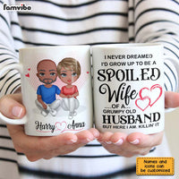 Personalized Spoiled Wife Mug JL151 30O28 thumb 1