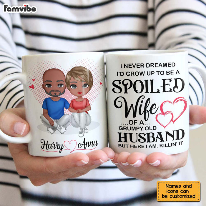 Personalized Spoiled Wife Mug JL151 30O28 1