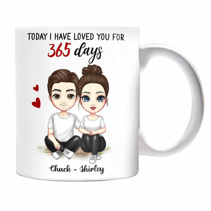 Personalized Couple Anniversary Mug JL155 85O34 1