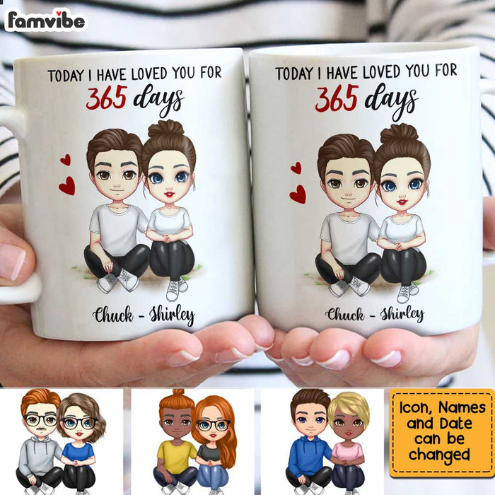 Personalized Couple Anniversary Mug JL155 85O34 1