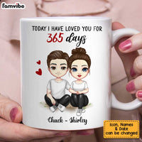 Personalized Couple Anniversary Mug JL155 85O34 thumb 1
