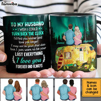 Personalized To My Husband Camping Mug JL162 32O34 thumb 1