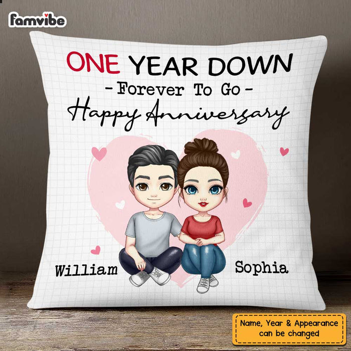 Personalized Couple Anniversary Pillow JL151 85O47 1