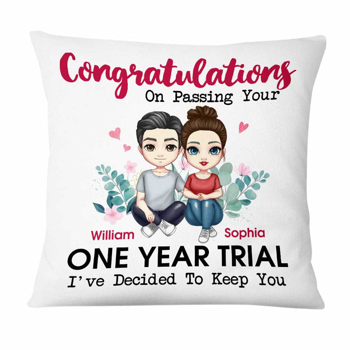 Personalized Couple Decide To Keep You Pillow JL162 85O47 1