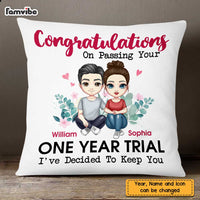 Personalized Couple Decide To Keep You Pillow JL162 85O47 thumb 1