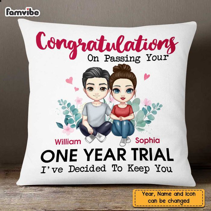 Personalized Couple Decide To Keep You Pillow JL162 85O47 1