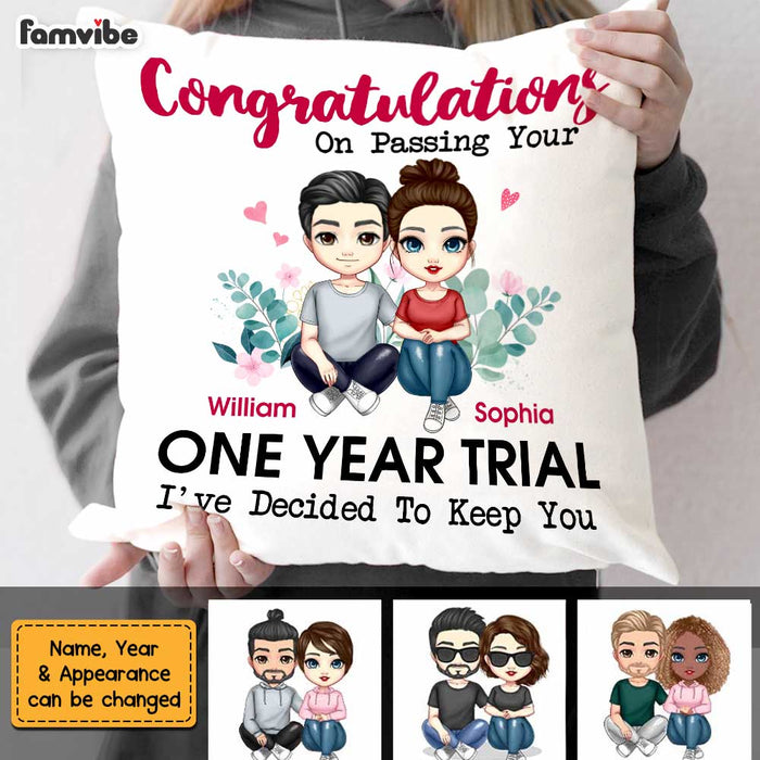 Personalized Couple Decide To Keep You Pillow JL162 85O47 1