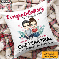 Personalized Couple Decide To Keep You Pillow JL162 85O47 thumb 1