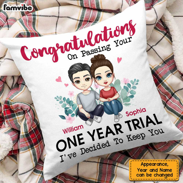 Personalized Couple Decide To Keep You Pillow JL162 85O47 1
