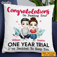 Personalized Couple Decide To Keep You Pillow JL162 85O47 thumb 1
