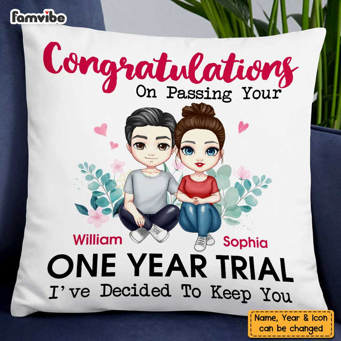 Personalized Couple Decide To Keep You Pillow JL162 85O47 1