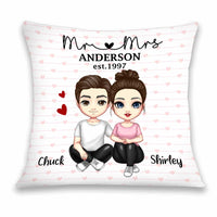 Personalized Couple Mr & Mrs Pillow JL182 30O34 thumb 1