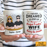 Personalized Husband Marrying A Perfect Wife Mug JL186 32O53 thumb 1