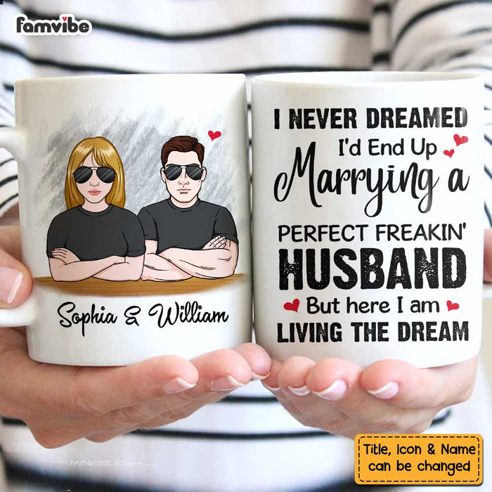 Personalized Wife Marrying A Perfect Husband Mug JL181 32O47 1
