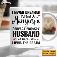 Personalized Wife Marrying A Perfect Husband Mug JL181 32O47 thumb 1