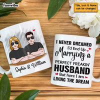 Personalized Wife Marrying A Perfect Husband Mug JL181 32O47 thumb 1