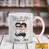 Personalized Couple You And Me Mug JL151 23O28 1