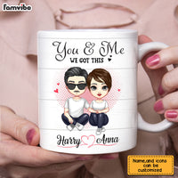 Personalized Couple You And Me Mug JL151 23O28 thumb 1