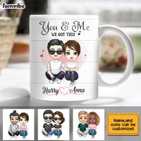 Personalized Couple You And Me Mug JL151 23O28 thumb 1