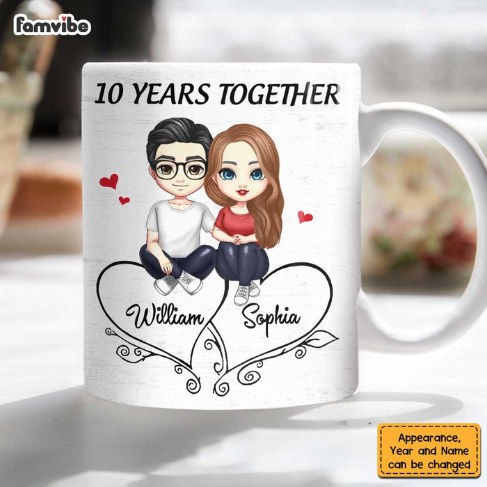 Personalized Anniversary Together Mug JL1610 23O47 1
