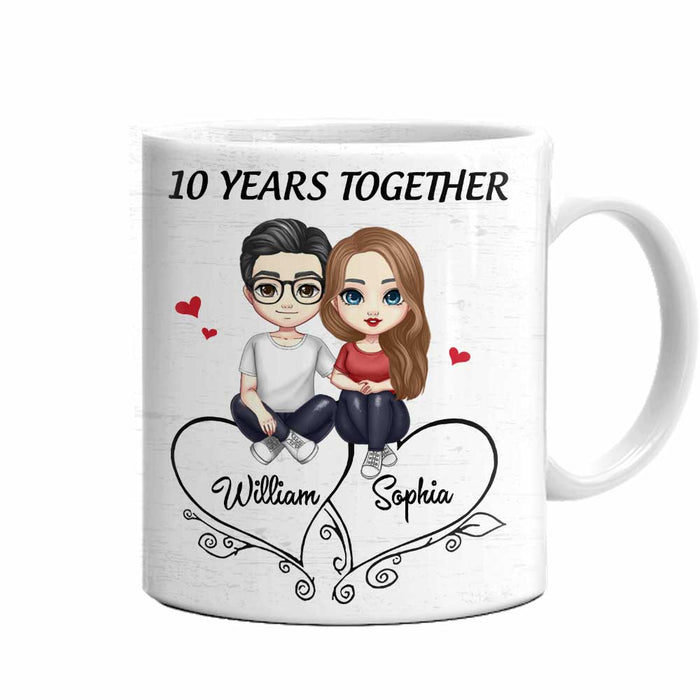 Personalized Anniversary Together Mug JL1610 23O47 1