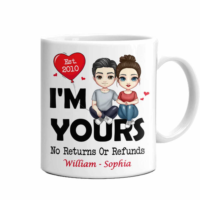 Personalized Couple I'm Yours Mug JL169 23O47 1