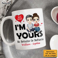 Personalized Couple I'm Yours Mug JL169 23O47 thumb 1