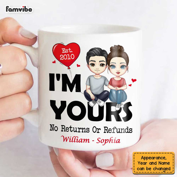 Personalized Couple I'm Yours Mug JL169 23O47 1
