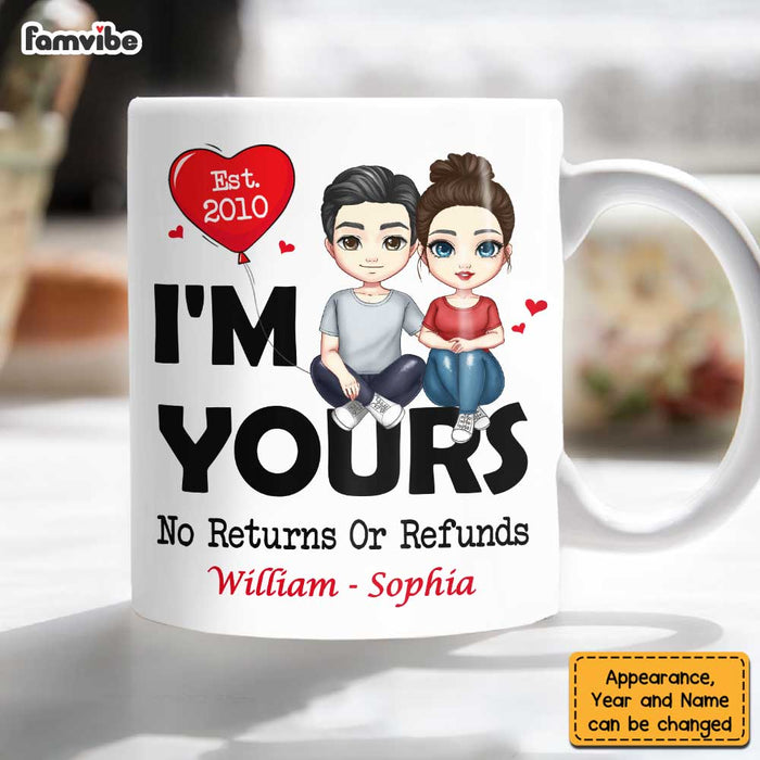 Personalized Couple I'm Yours Mug JL169 23O47 1