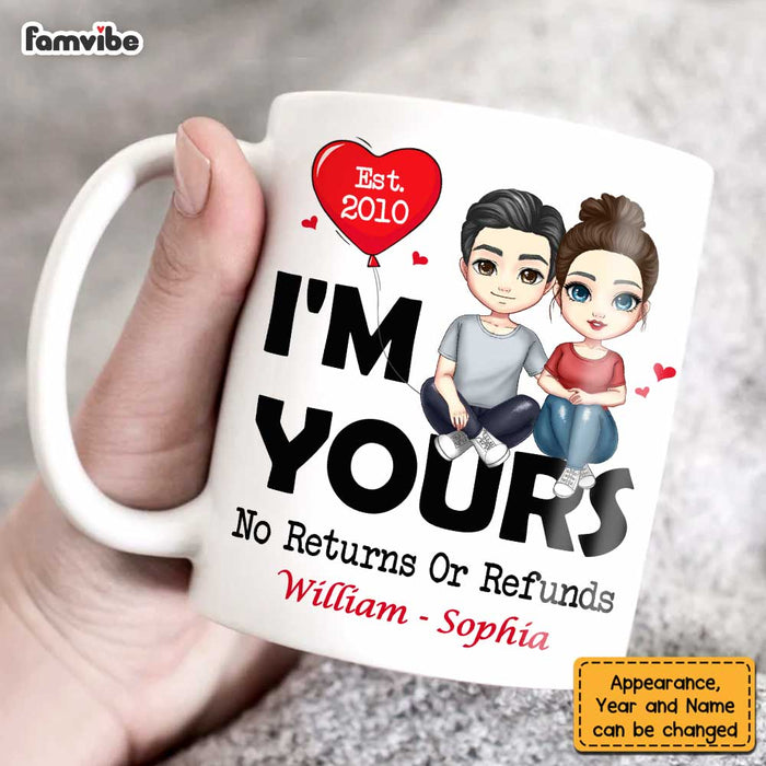 Personalized Couple I'm Yours Mug JL169 23O47 1