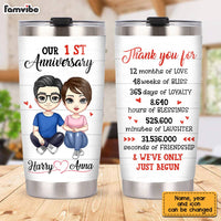 Personalized Anniversary Steel Tumbler JL161 85O28 thumb 1