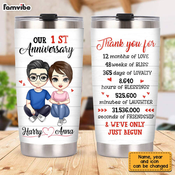 Personalized Anniversary Steel Tumbler JL161 85O28 1