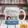 Personalized Cotton Anniversary Sleep Couple Mug JL161 32O28 1