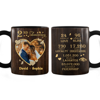 Personalized Anniversary Photo Mug JL162 23O28 thumb 1