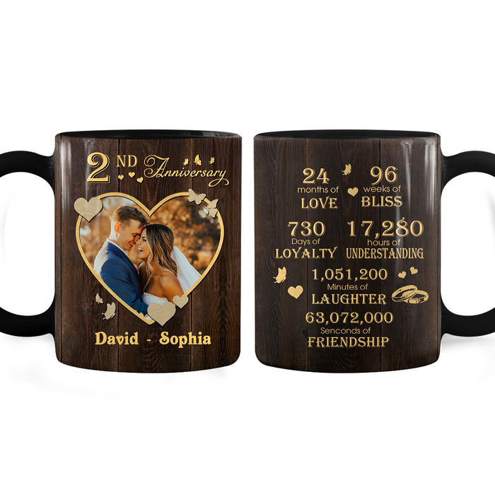 Personalized Anniversary Photo Mug JL162 23O28 1