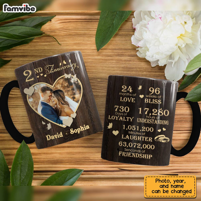 Personalized Anniversary Photo Mug JL162 23O28 1