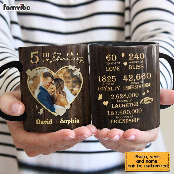 Personalized Anniversary Photo Mug JL162 23O28 1