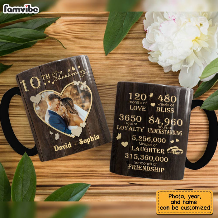 Personalized Anniversary Photo Mug JL162 23O28 1