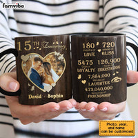 Personalized Anniversary Photo Mug JL162 23O28 thumb 1